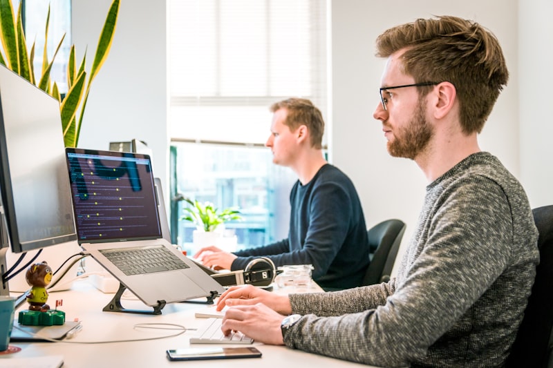 Engineers monitoring cloud